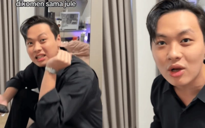 Viral! Reaksi Kocak Nathaniel Panik Dikomen Jule 'Aku Jadi Mangsa Empuk!'