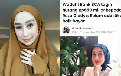 Viral Isu Utang Rp650 Miliar ke BCA, Reza Gladys Buka Suara