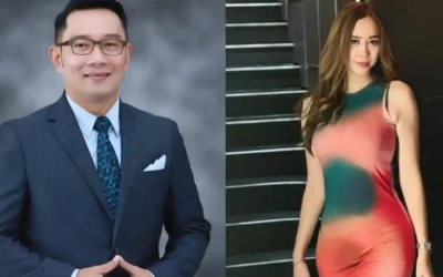 Kado Ridwan Kamil untuk Aura Kasih, Hasil Lukisan Sendiri sampai Diberi Pesan ini