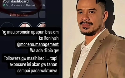 Dikaitkan dengan Bobby Broken Strings, Roby Tremonti Manfaatkan Momen untuk Cari Cuan Endorse