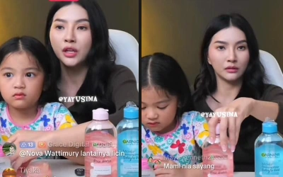 Sarwendah Ngamuk Saat Live! Anak Terpeleset Gara-gara Kelalaian ART