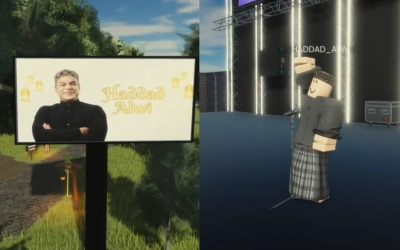 Ngabuburit Beda, Haddad Alwi Ramaikan Roblox dengan Konser Ramadan Virtual