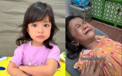 Detik-detik Zehan Almira, Selebgram Cilik yang Alami Penyakit Genetik Merintih Kesakitan Gegara Hal Ini