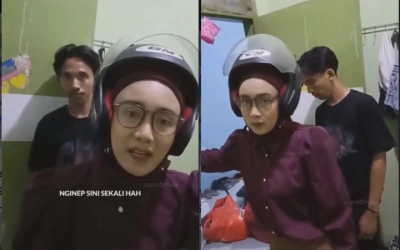 Viral Video Pria di Lampung Pergoki Istri Selingkuh dengan Teman Kerja hingga Hubungan Badan di Kos