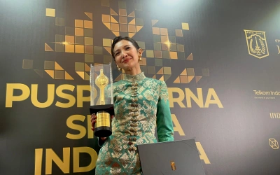 Sheila Dara Bahagia Ditemani Vidi Aldiano Saat Raih Piala Citra FFI 2025