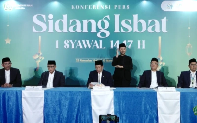 Hasil Sidang Isbat 2026: Idul Fitri Jatuh pada Sabtu 21 Maret, Besok Masih Puasa!