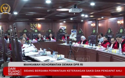 MKD Umumkan Vonis Etik DPR: Beda Nasib Sahroni, Nafa, Eko, Uya, Adies