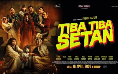 Sinopsis Tiba-Tiba Setan (2026): Datang Cari Harta Karun, Satu Keluarga Justru Diteror Hantu