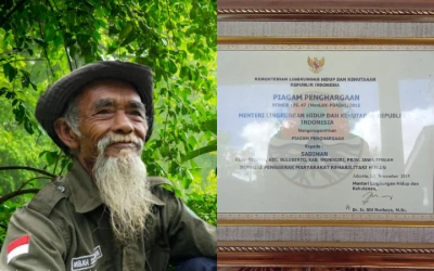 Sosok Inspiratif Mbah Sadiman, 29 Tahun Menghijaukan Lereng Gunung Lawu, Inilah Motivasinya!
