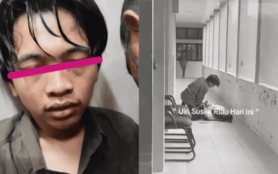 Profil Lengkap Raihan Mufazzar Pembacok Mahasiswi UIN Ternyata Mahasiswa Semester 8