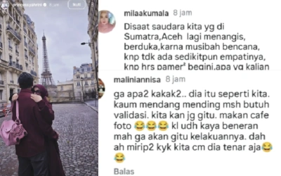 Sumatera Berduka, Syahrini Malah Flexing Liburan di Paris dan Bikin Netizen Kesal