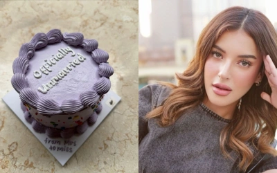 Tasya Farasya Rayakan Perceraian, Pamer Kue Bertuliskan “Officially Unmarried”