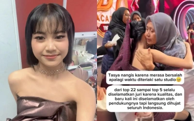 Tangis Tasya DA7 Pecah di Pelukan sang Ibu Usai Batal Tereliminasi Gegara Panen VG!