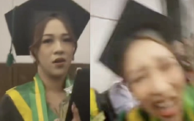 Isi Tulisan 2 Papan dari Istri Sah untuk Tendriyani Awaludin di Kelulusan STIE 66 Kendari