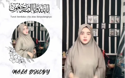 TikToker Mala Dheby Meninggal Dunia, Diduga Terkait Asam Lambung dan Obat Diet