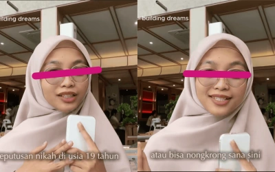 Bangga Nikah Muda 19 Tahun, TikTokers Ini Dihujat Netizen 'Males SNBT'