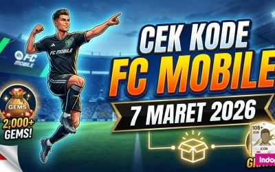 Klaim Sekarang! Kode Redeem FC Mobile 7 Maret 2026 Berhadiah Gems dan Pemain Icon Gratis