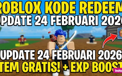 Update Kode Redeem Roblox 24 Februari 2026: Klaim Item dan Exp Boost Gratis Hari Ini!