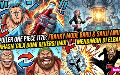 Spoiler One Piece 1176: Franky Mode Baru dan Rahasia Gila Domi Reversi Imu!