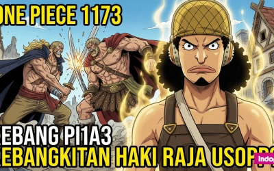 Spoiler One Piece 1173: Kebangkitan Haki Raja Usopp dan Misteri Keabadian Gunko di Elbaf