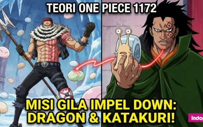Teori One Piece 1172 Part 1: Dragon Restui Katakuri, Misi Gila di Impel Down Dimulai!