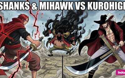 Teori One Piece 1172 Part 2: Aliansi Maut Shanks-Mihawk Guncang Hachinosu, Impel Down Jebol!