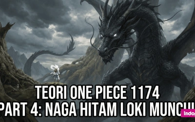 Teori One Piece 1174 Part 4: Naga Hitam Loki Muncul, Ukurannya 50 Kali Kaido!