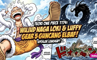 Teori One Piece 1174 Part 5: Wujud Naga Loki dan Luffy Gear 5 Guncang Elbaf!