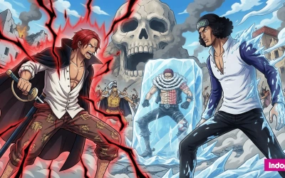 Teori One Piece 1174: Aliansi Tak Terduga di Hachinosu, Shanks Ancam Nyawa Kuzan!
