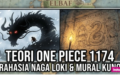 Teori One Piece 1174 Part 10: Rahasia Mural Kuno Elbaf dan Wujud Naga Loki