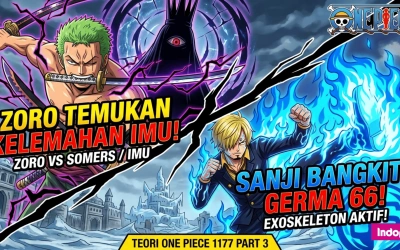 Teori One Piece 1177 Part 3: Zoro Temukan Kelemahan Imu, Sanji Bangkit!