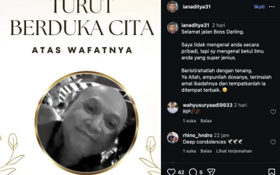 Ucapan Duka untuk Boss Darling Menggema di Instagram, Siapa Pria Ini?