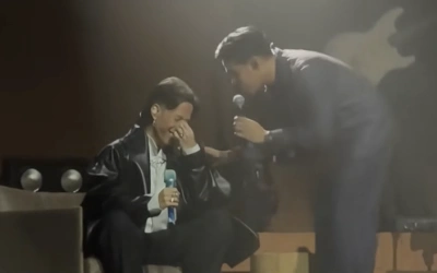 Digandeng Nino Laleilmanino, Vidi Aldiano Terharu Bawakan Lagu "Definisi Bahagia"