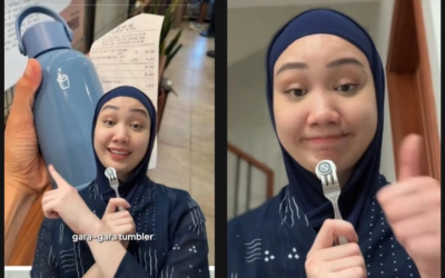 Kasus Tumbler Hilang di KAI Viral, Pegawai BUMN Sekaligus Influencer Vina Muliana Beri Reaksi