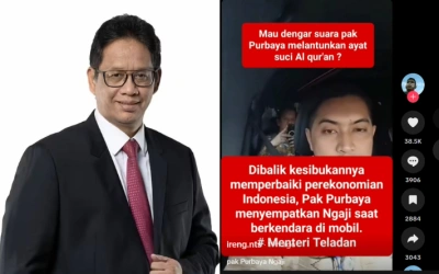 Menkeu Purbaya Baca Al-Quran di Mobil, Ini Surat yang Dilantunkannya