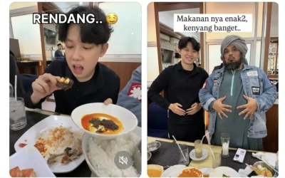 Willie Salim dan Ustadz Derry Sulaiman Pamer Makan Kenyang di Sumatera, Netizen: Ngejek Pengungsi?
