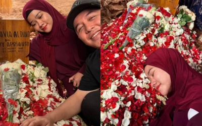 Alasan Yura Yunita Tak Pakai Baju Biru di Pemakaman Vidi Aldiano: Beb Maafin Aku...