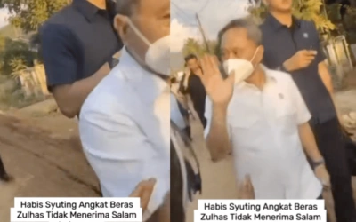 Usai Pamer Panggul Beras, Zulhas Kepergok Abaikan Ajakan Salamam Warga Sibolga!