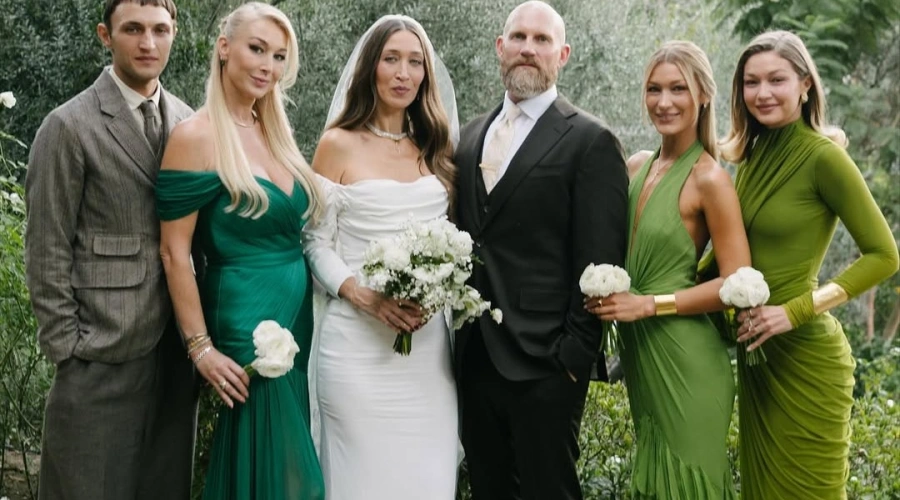 Kakak Gigi dan Bella Hadid, Alana Nyeker Saat Nikah dengan Produser Inggris