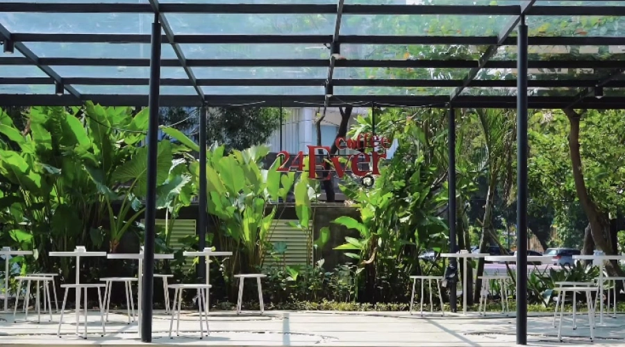 24 Ever Coffee, Kafe Kekinian Milik Leslar di Cikarang yang Bikin Betah dan Nyaman