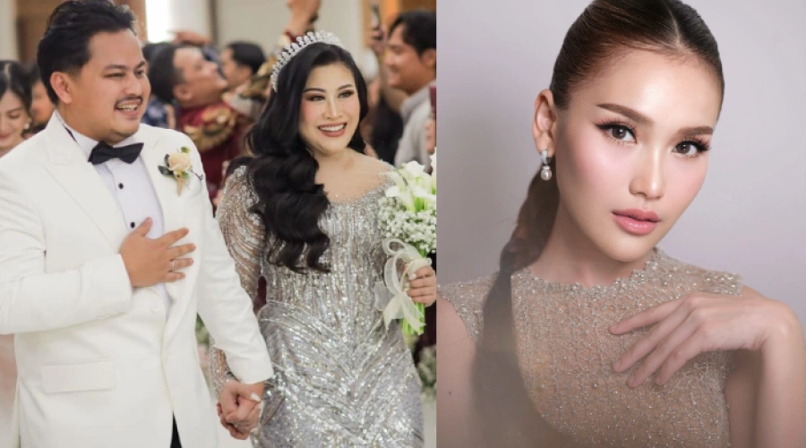 Ayu Ting Ting Santai Gandeng Cowok Ini saat Kondangan ke Pernikahan Boiyen, Netizen Auto Salfok!