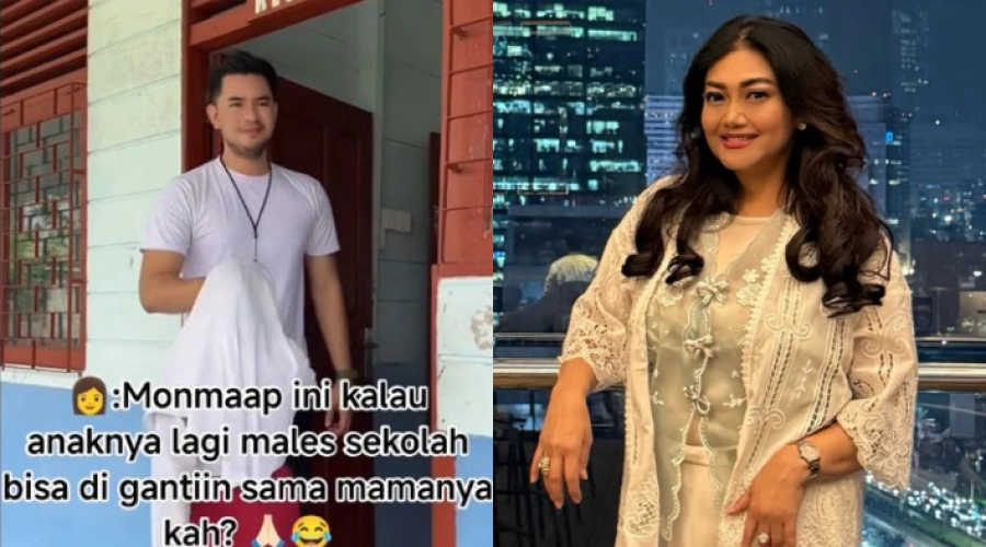 Suaminya Komut PT Antam, Bella Saphira Kepergok Komentari Video Guru SD Ganteng yang Viral