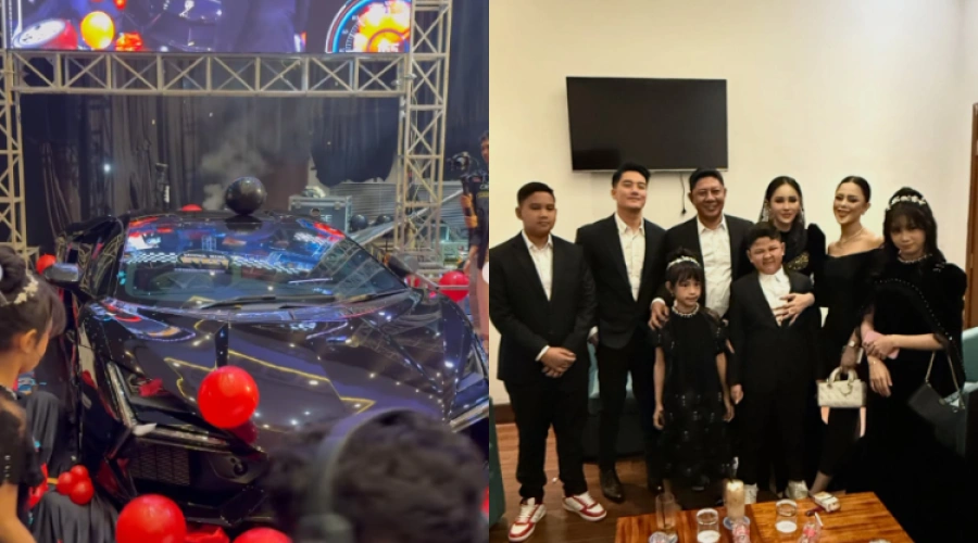Anak CEO di Makassar Baru 9 Tahun Dapat Hadiah Mobil Lamborghini, Boy William Takjub!