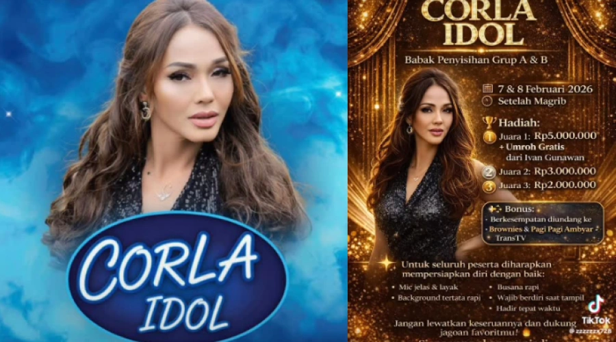 Ajang Pencarian Bakat Corla Idol Masuk Babak Penyisihan, Bunda Corla Janjikan Hadiah Mewah Ini