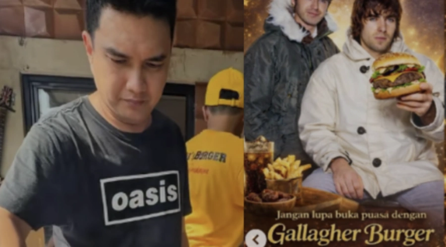 Bisnis Burger Aldi Taher Curi Perhatian, Catut Liam Gallagher Sebagai 'Duta' Promosi