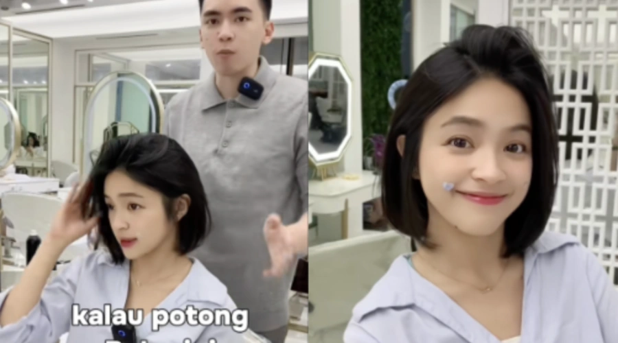 Eca Aura Potong Bondol, Dibilang Jadi Mirip Seol In Ah "Business Proposal"