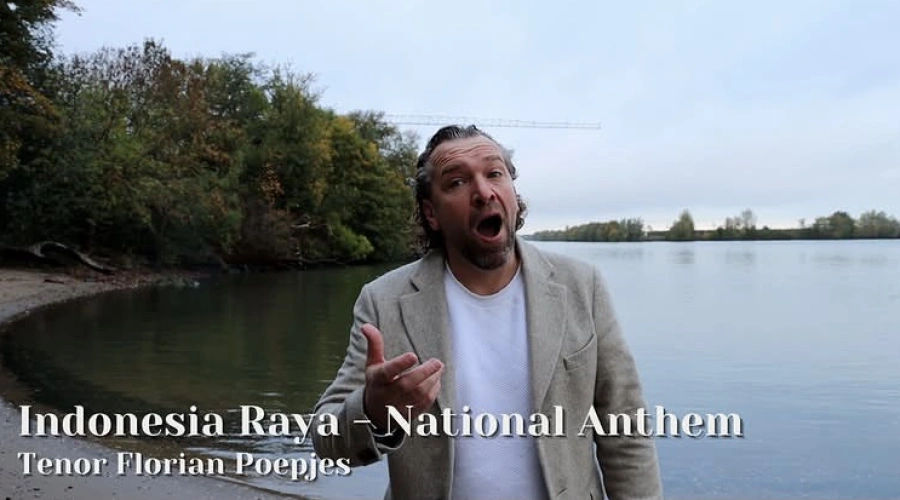 Profil Florian Poepjes Penyanyi Tenor Belanda yang Nyanyikan Indonesia Raya dengan Seriosa