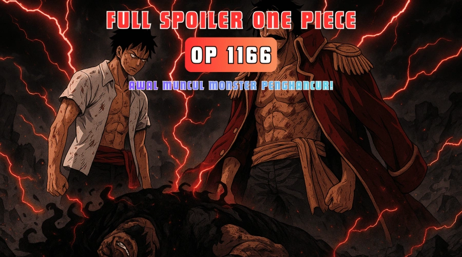 Spoiler One Piece 1166 Part 11: Akhir Tragis Rocks dan Awal Pemberontakan Dragon