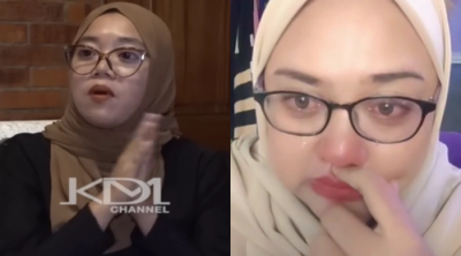 Kena Getah Konflik Yai Mim, Perempuan Ini Nangis Kejer Dagangan Tak Laku Gegara Mirip Sahara