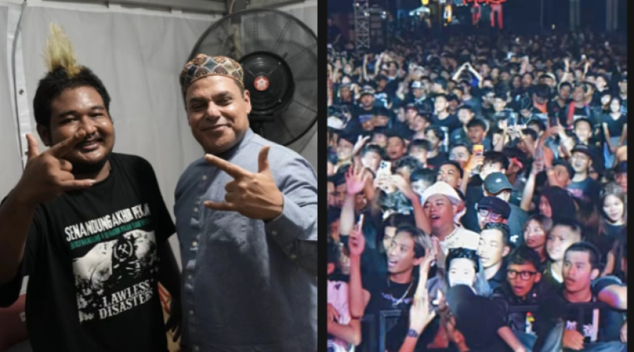 Haddad Alwi Ajak Anak Punk dan Penonton Bertato Bershalawat